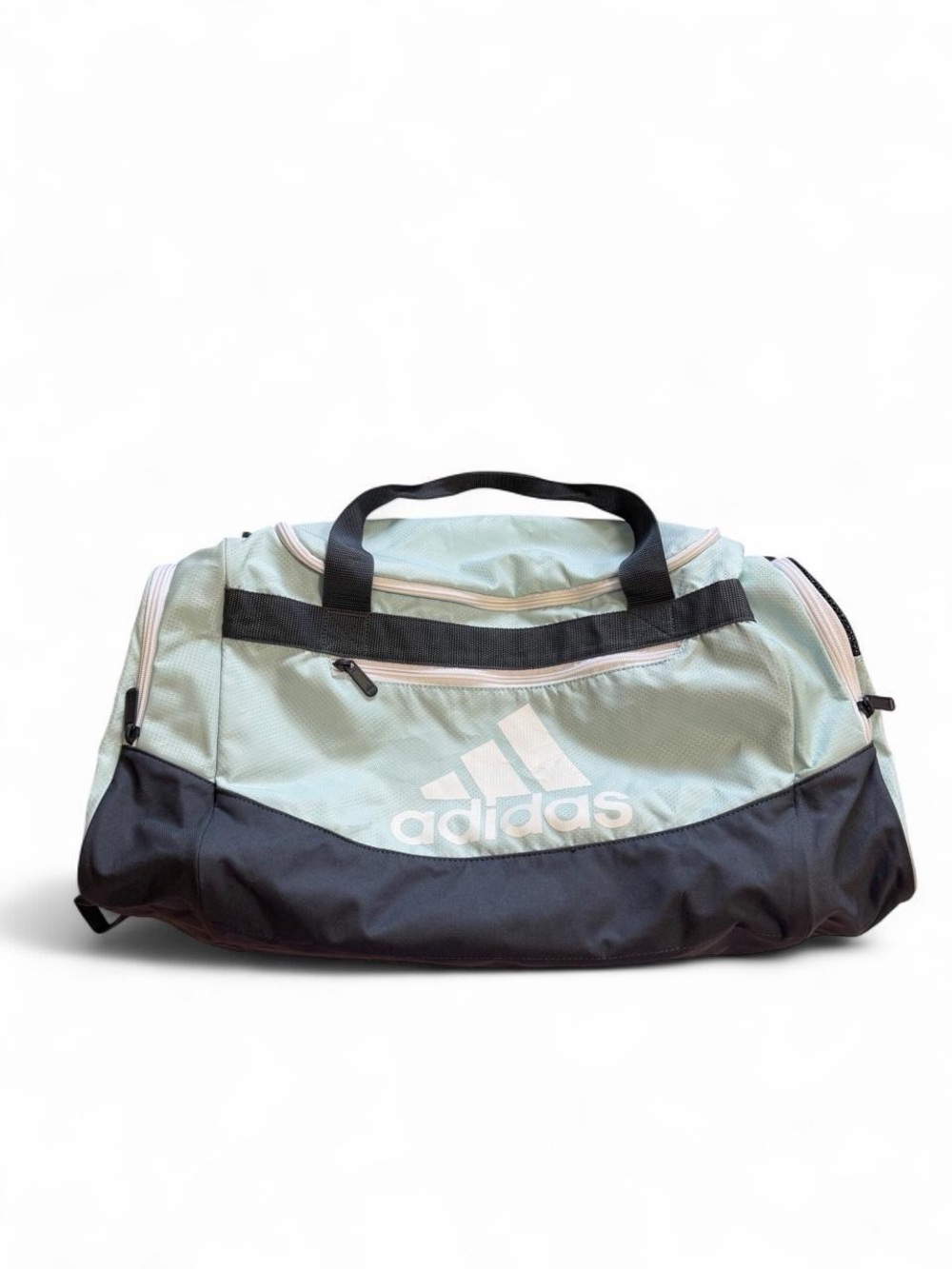 adidas Light blue and gray Duffel Bag - Sport Travel Gym Bag
